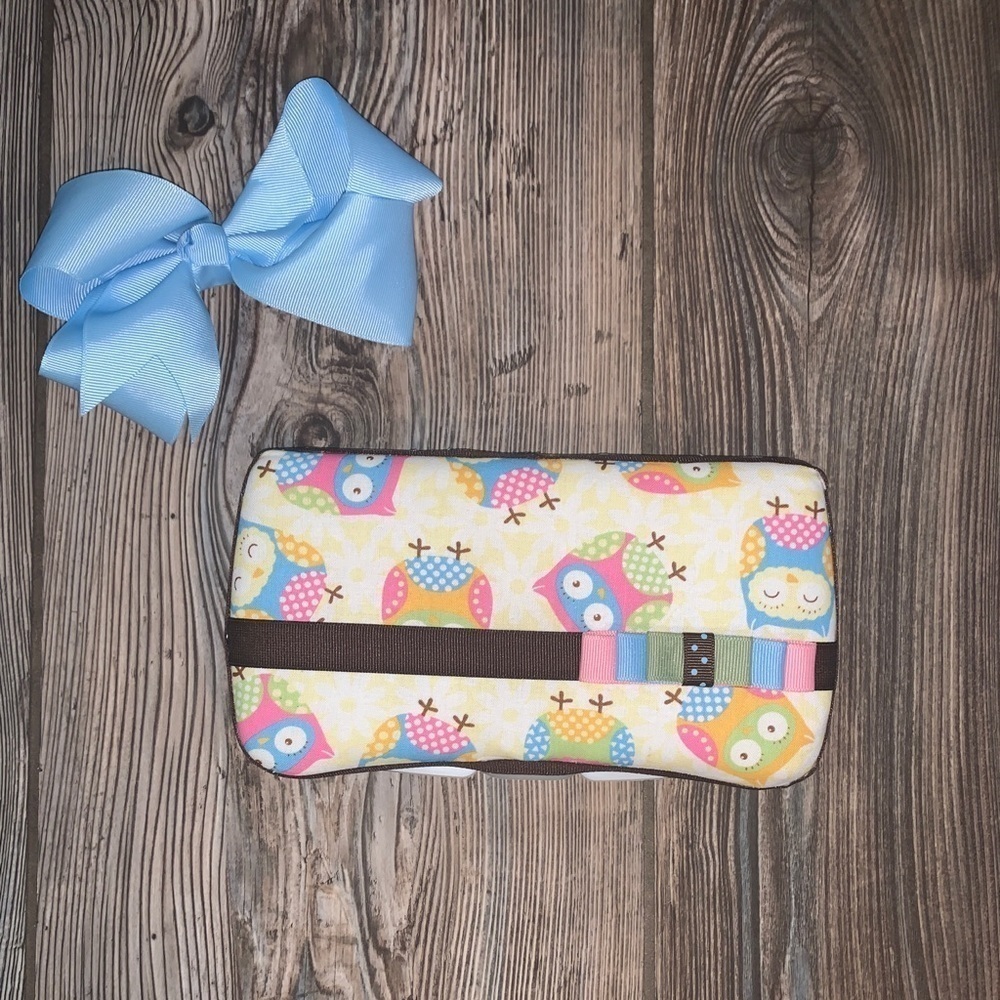 Handmade wipes holder
